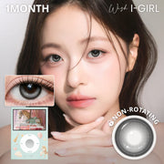 I-GIRL One Pick Dear One Dear Gray | 1 Month | 2P (1Pack)