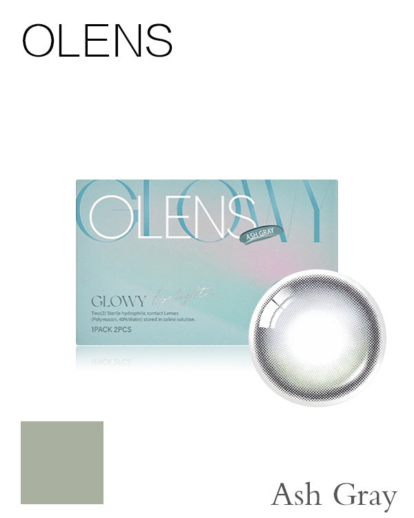 OLENS Glowy Ash Gray | 1-Month | 2P