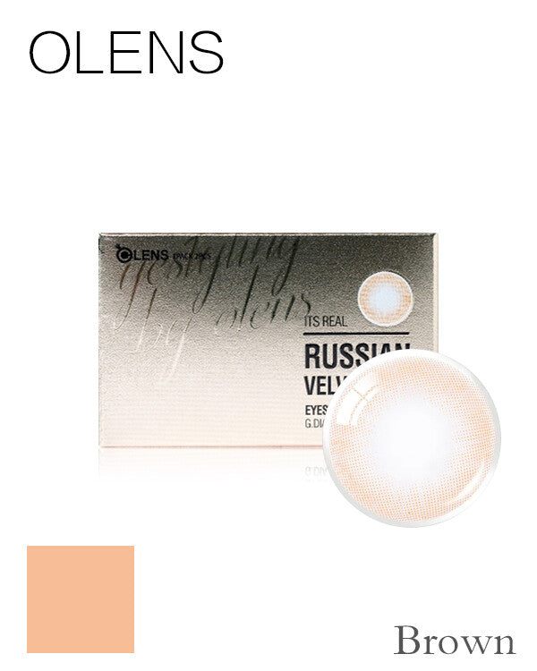 OLENS Russian Velvet Brown | 1-Month | 2P