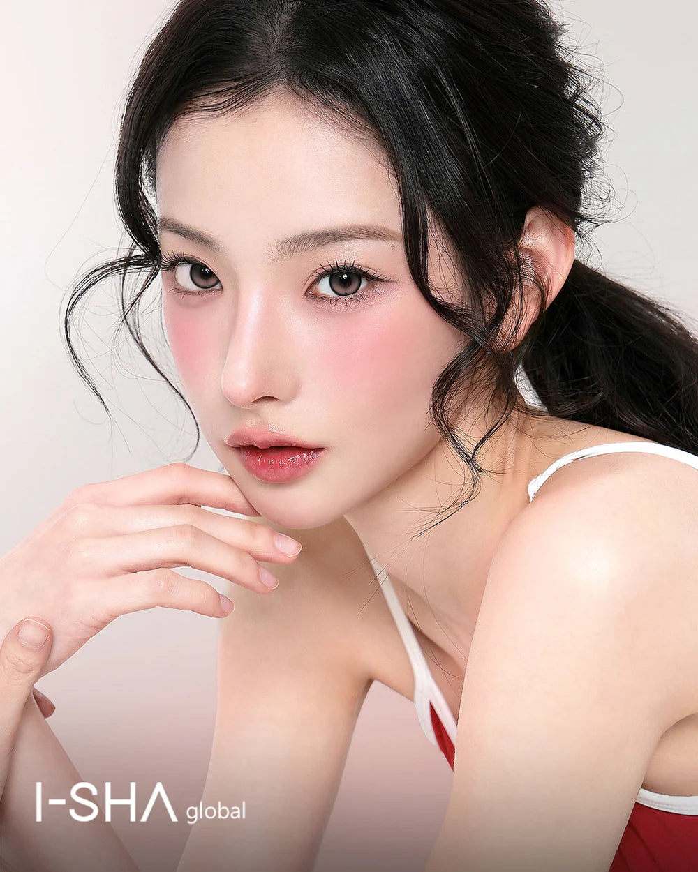 I-SHA Reborn Red Rosy Cream | 1-Day | 高光定軸 | 10P