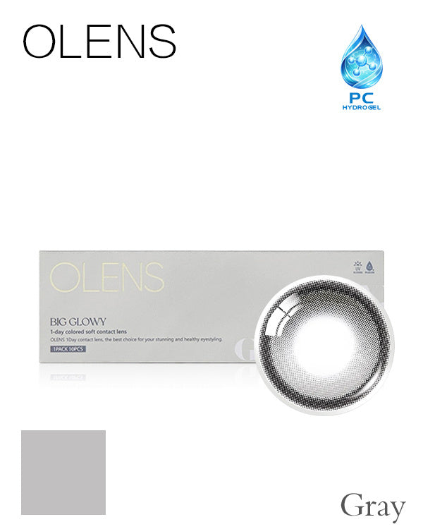 OLENS BigGlowy Gray | 1-Day | 10P