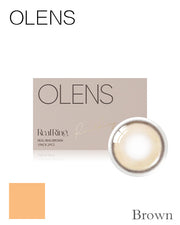 OLENS Real Ring Brown | 1-Month | 2P