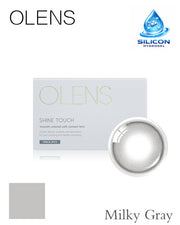 OLENS Shine Touch Milky Gray | 1-Month | 2P
