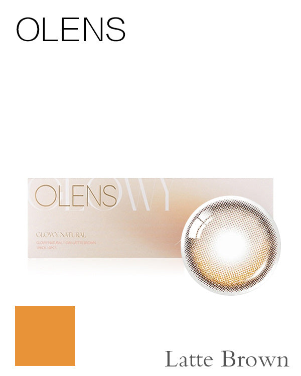 OLENS Glowy Natural Latte Brown | 1-Day | 10P