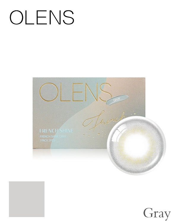 OLENS French Shine Gray | 1-Month | 2P