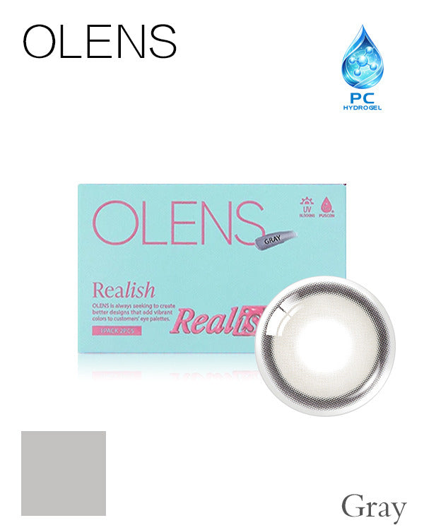 OLENS Realish Gray ❤ | 1-Month | 2P