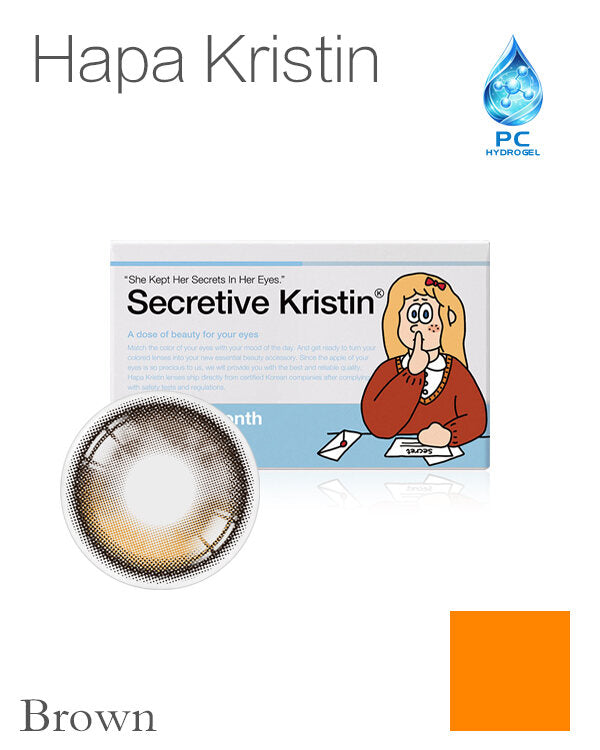 Hapa Kristin Secretive Kristin Brown | 1-Month | 2P