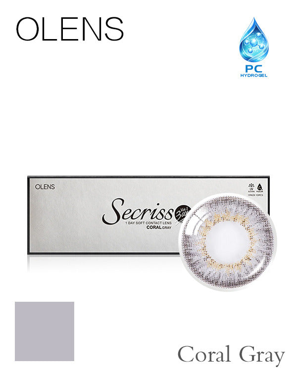 OLENS Secriss Coral Gray | 1-Day | 10P