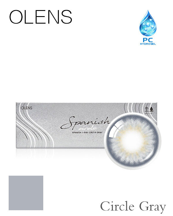 OLENS Spanish Circle Gray | 1-Day | 10P