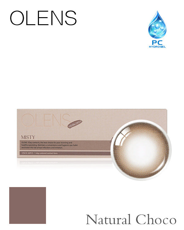 OLENS Misty Natural Choco | 1-Day | 10P