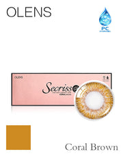 OLENS Secriss Coral Brown | 1-Day | 10P