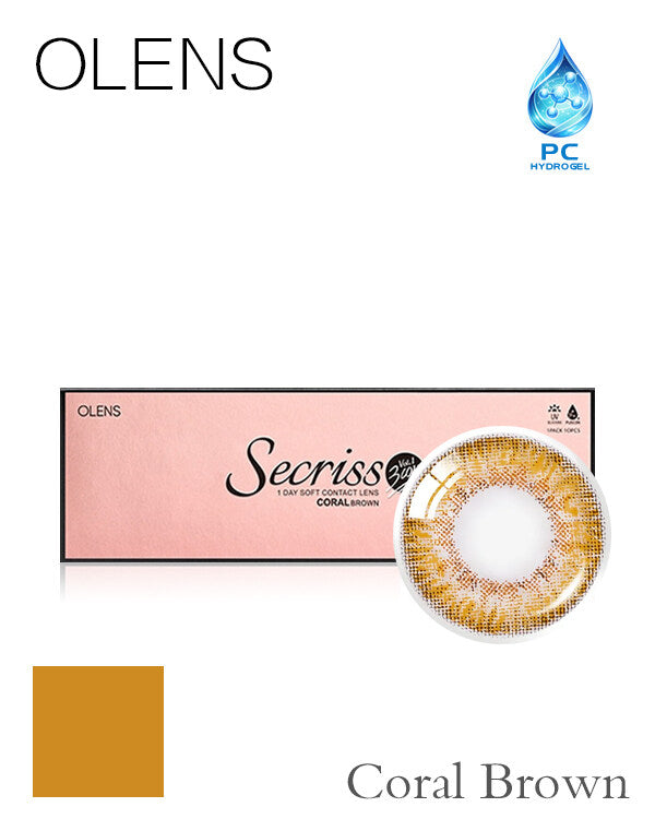 OLENS Secriss Coral Brown | 1-Day | 10P