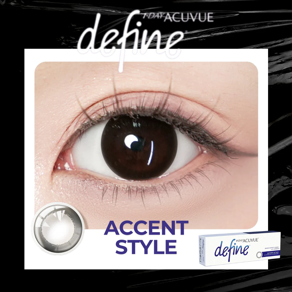 Acuvue DEFINE Accent Style (A) | 1-Day | 30P