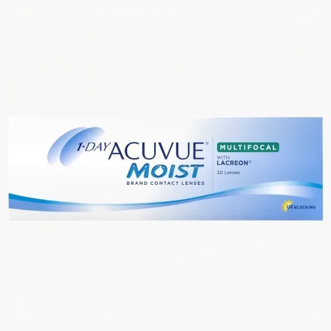 Acuvue Moist 1Day Multifocal | 漸進 | BC 8.4 | 30P