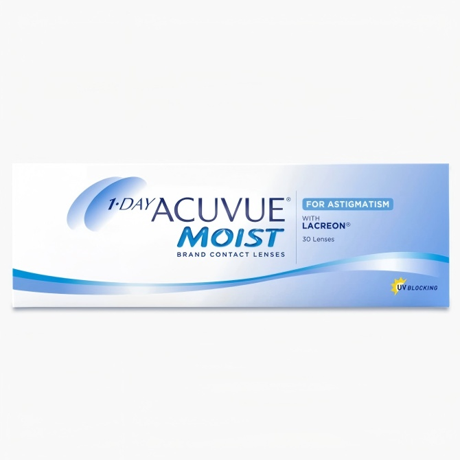 Acuvue Moist 1Day Toric | 散光 | BC 8.5 | 30P