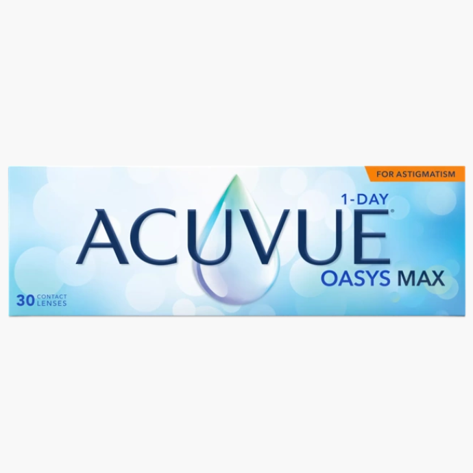 Acuvue Oasys 1Day MAX Toric | 散光 | BC 8.5 | 30P