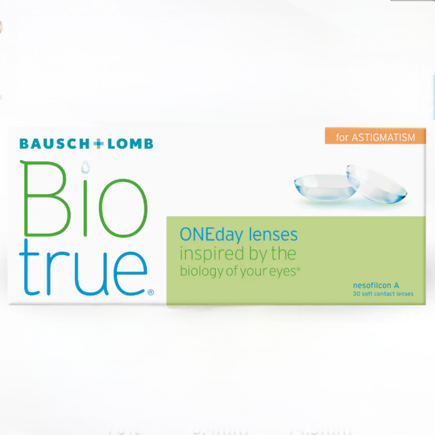 Bausch+Lomb Bioture Toric | 散光 | BC 8.4 | 30P
