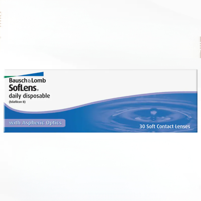 Bausch+Lomb Soflens Daily Disposable SDD | 近視 遠視 | BC 8.6 | 30P