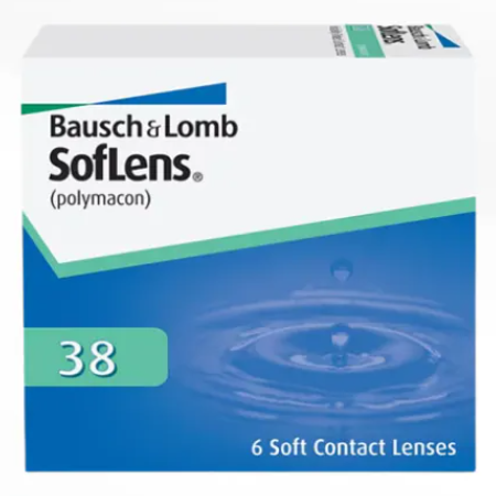 Bausch+Lomb Soflens 38 | 近視 遠視 | BC 8.7 | 6P