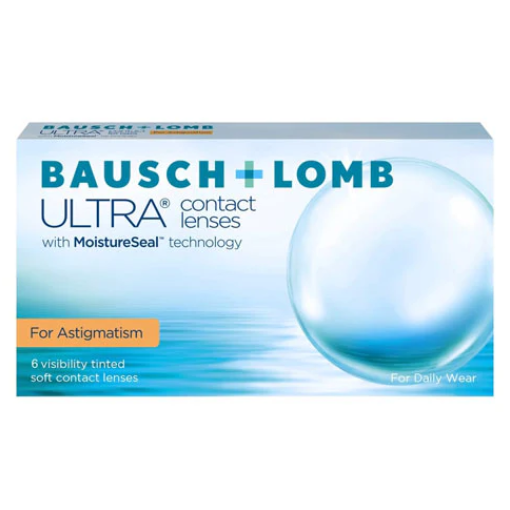 Bausch+Lomb Ultra Monthly Toric | 散光 | BC 8.6 | 6P