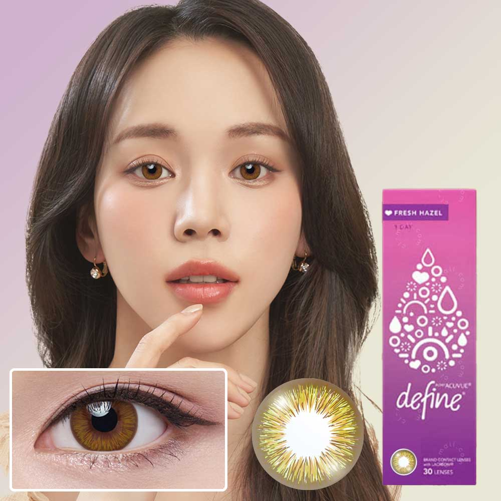 Acuvue DEFINE Fresh Hazel (FH) | 1-Day | 30P