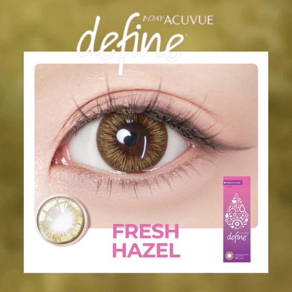 Acuvue DEFINE Fresh Hazel (FH) | 1-Day | 30P