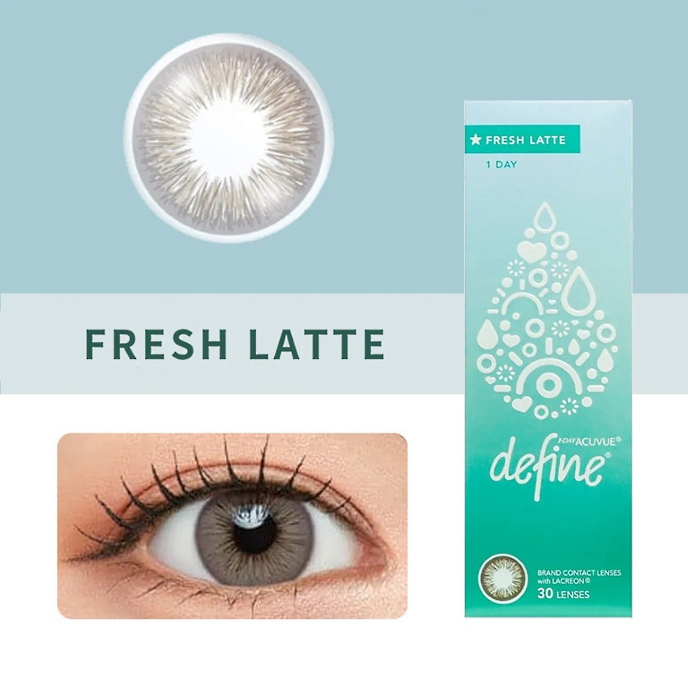 Acuvue DEFINE Fresh Latte (FL) | 1-Day | 30P