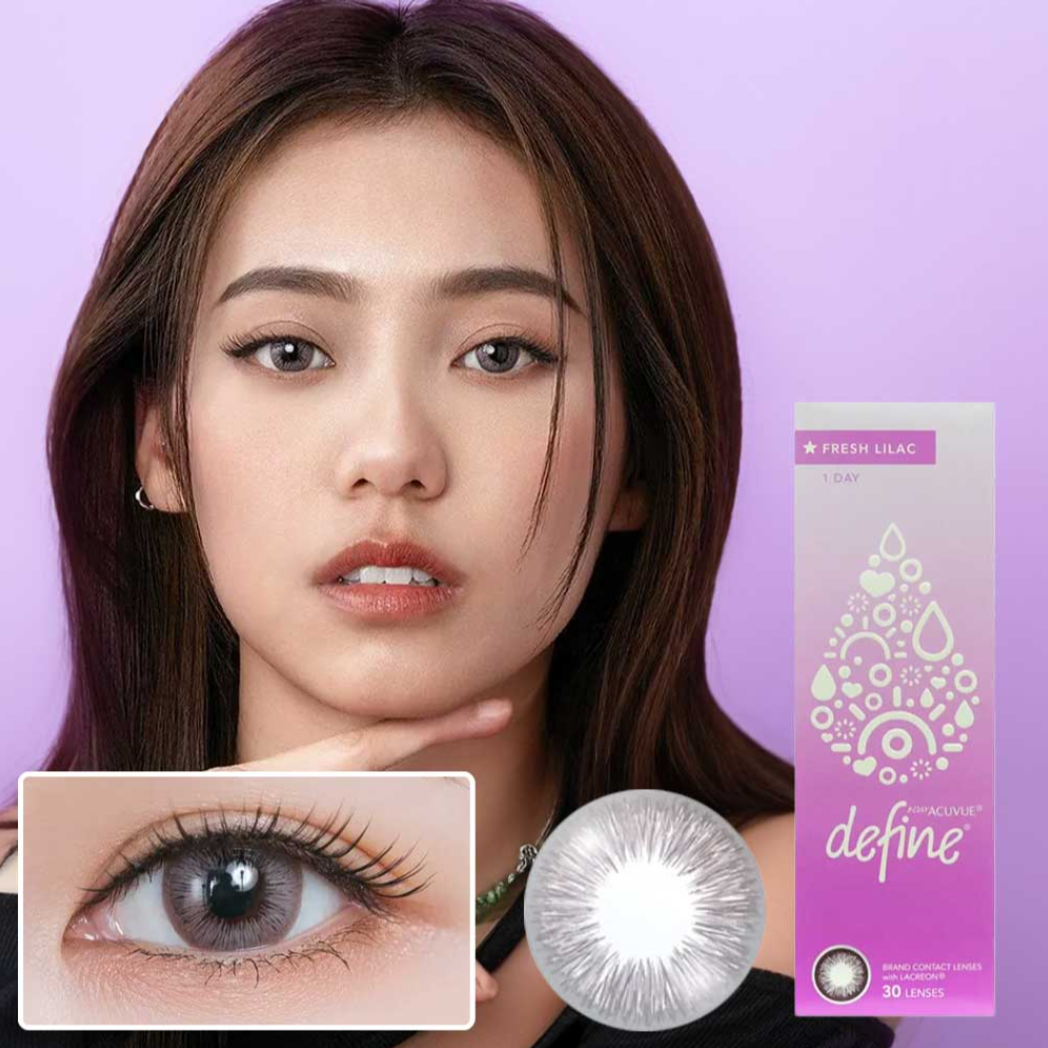 Acuvue DEFINE Fresh Lilac (FC) | 1-Day | 30P