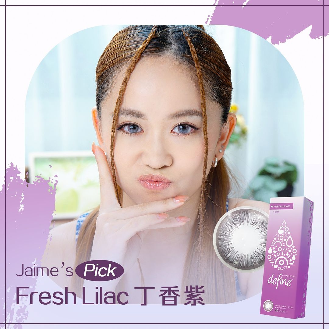 Acuvue DEFINE Fresh Lilac (FC) | 1-Day | 30P