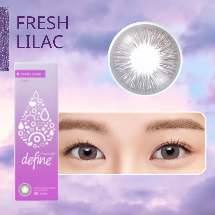 Acuvue DEFINE Fresh Lilac (FC) | 1-Day | 30P