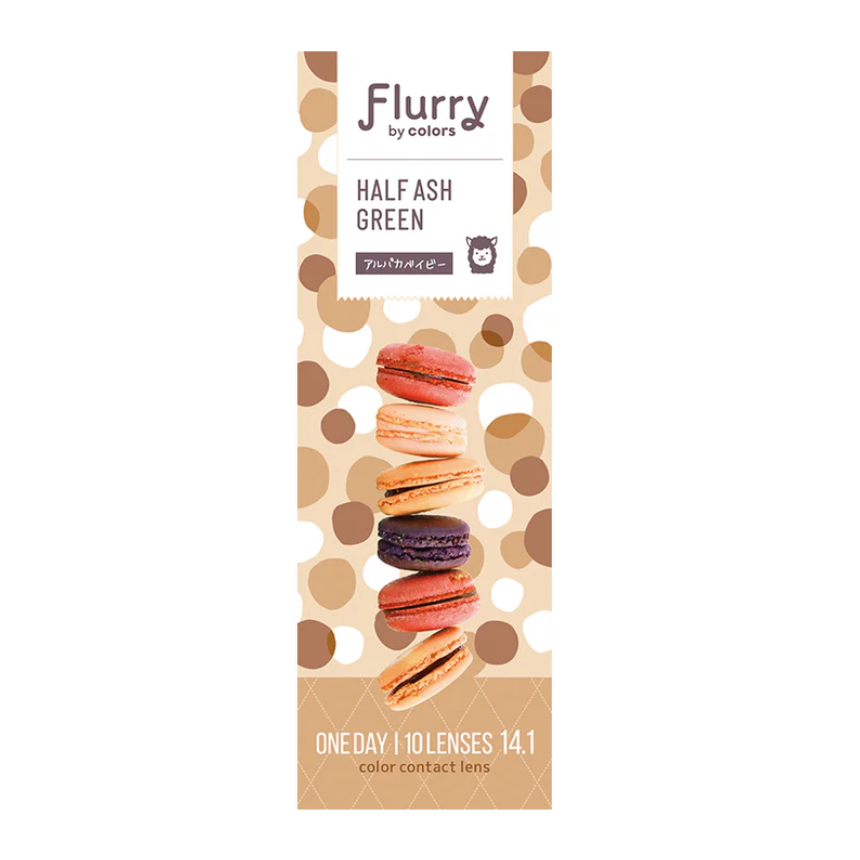 Flurry Half Ash Green | 1-Day | 10P