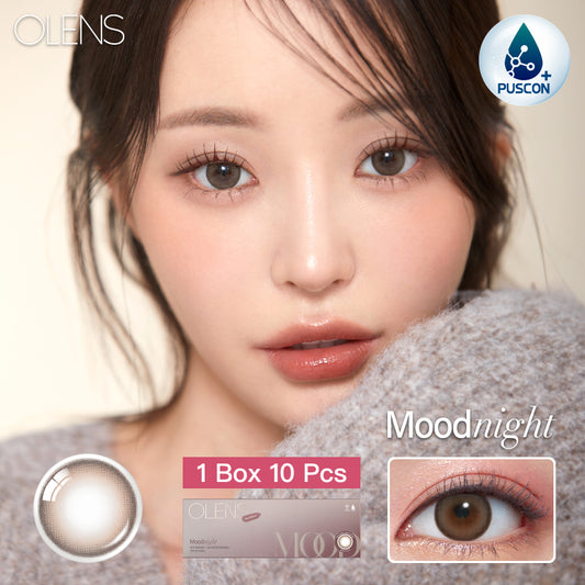 OLENS Mood Night Mood Brown | 1-Day | 10P
