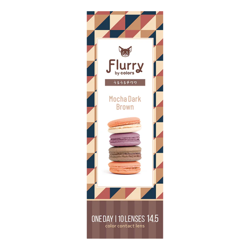 Flurry Mocha Dark Brown | 1-Day | 10P