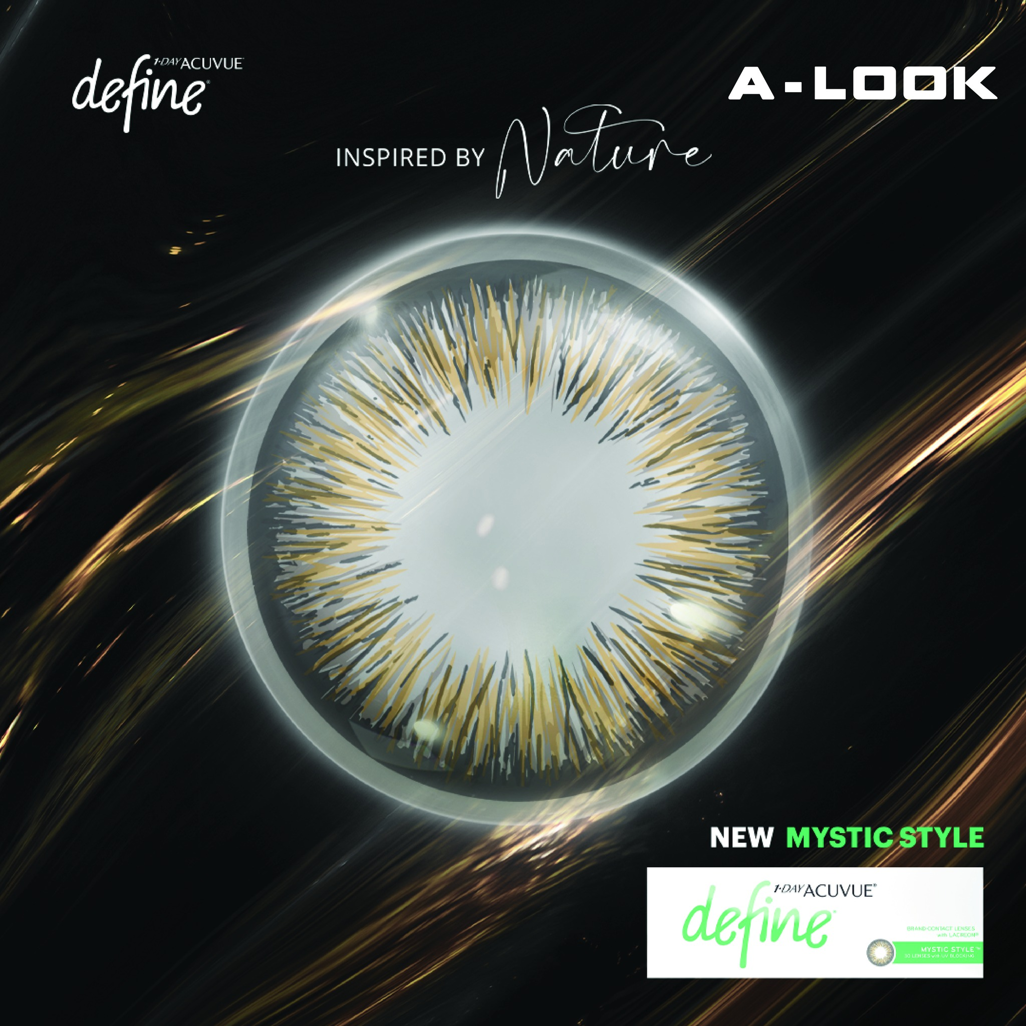 Acuvue DEFINE Mystic Style (MS) | 1-Day | 30P