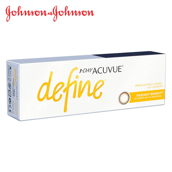 Acuvue DEFINE Radiant Bright (RB) | 1-Day | 30P