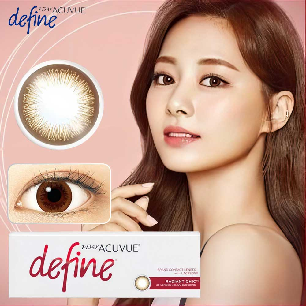 Acuvue DEFINE Radiant Chic (RH) | 1-Day | 30P