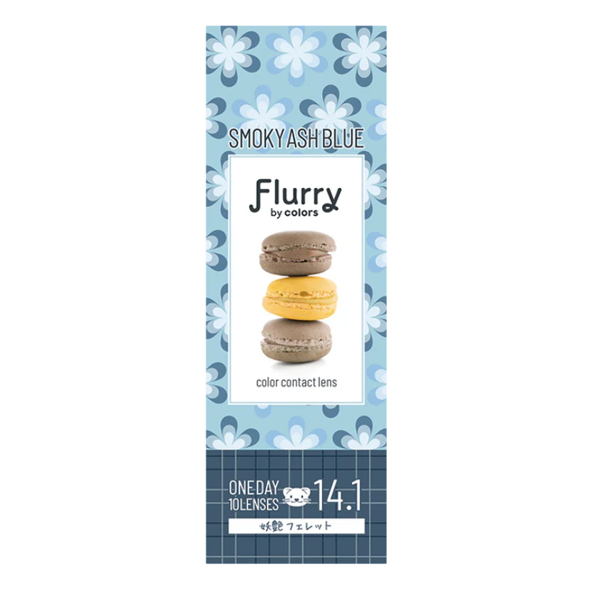 Flurry Smoky Ash Blue | 1-Day | 10P