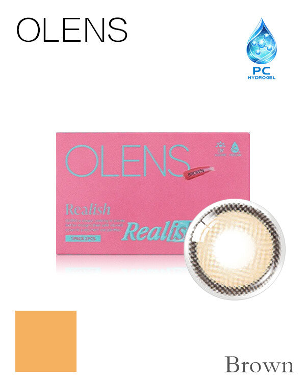 OLENS Realish Brown ❤ | 1-Month | 2P