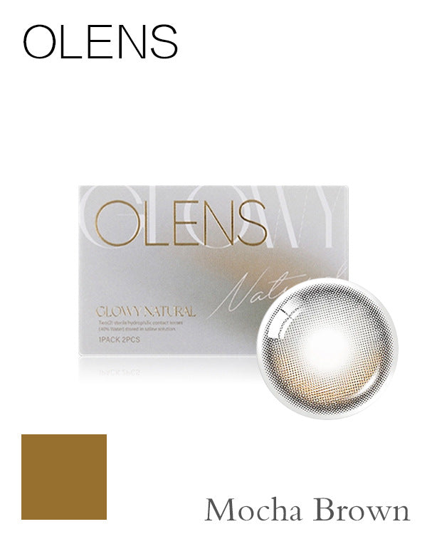 OLENS Glowy Natural Mocha Brown | 1-Month | 2P