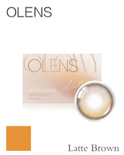 OLENS Glowy Natural Latte Brown | 1-Month | 2P