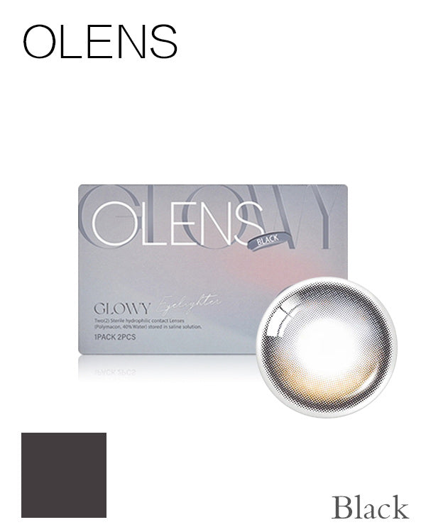 OLENS Glowy Black | 1-Month | 2P