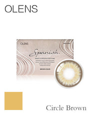 OLENS Spanish circle Brown | 1-Month | 2P