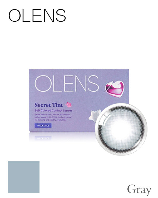 OLENS Secret Tint Gray | 1-Month | 2P