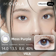 OLOLA Vela Moss Purple| 1-Month | 1P(1Pack)